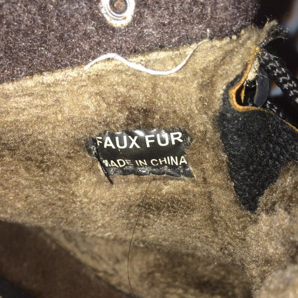 Banff Trail Boots Women's Size 8 Cognac Faux Fur Lining Waterproof - Picture 5 of 8